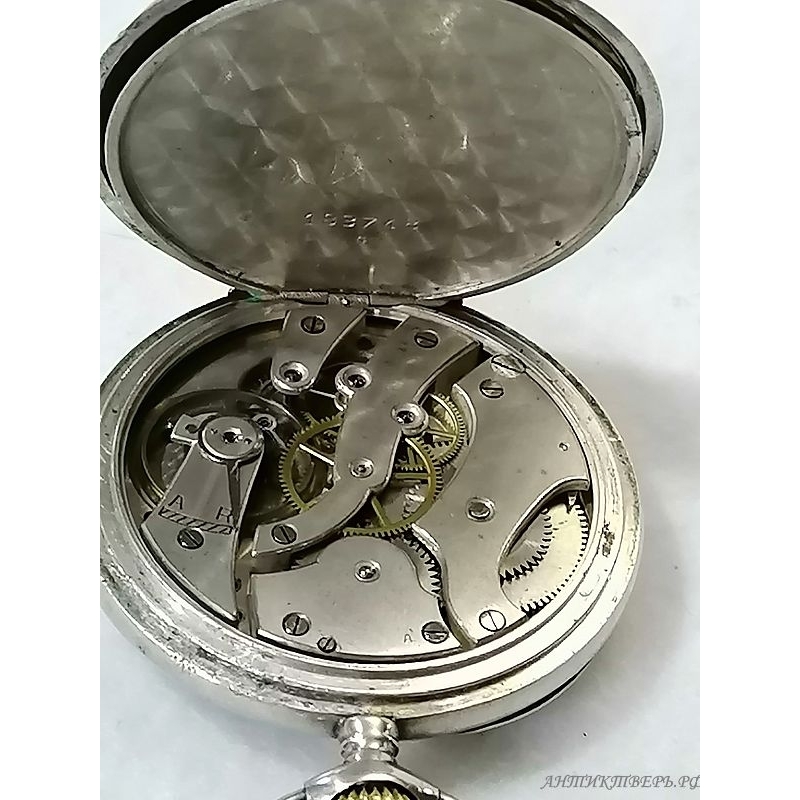 Часы карманные JAEGER . Конец 19 начало 20 века.