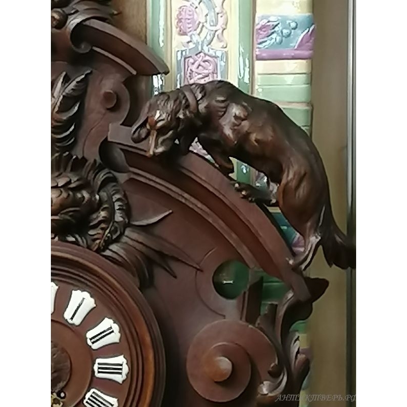 Часы каминные. Девушка. Мрамор,шпиатр. 19 века . Франция