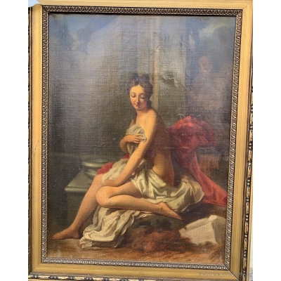 Картина Сусанна у купальни.19 век. Жан Батист Сантер.