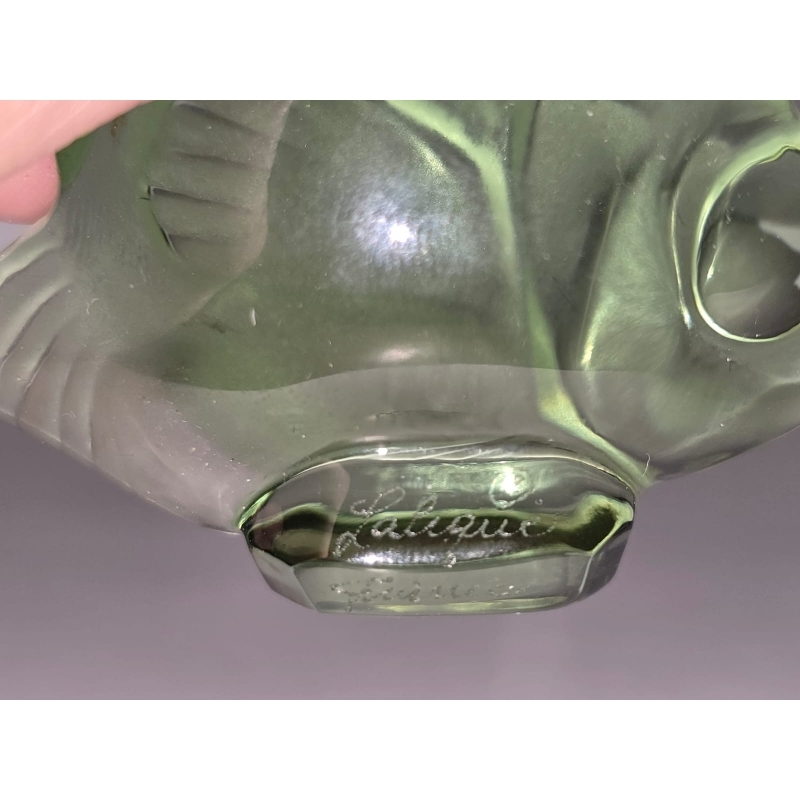 Рыбка рыба опалесцентное стекло Lalique Лалик Франция