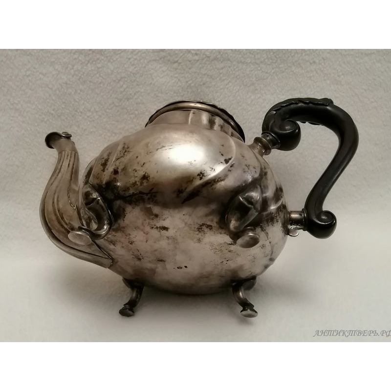 Чайник серебро, Российская империя 19 -20 век.