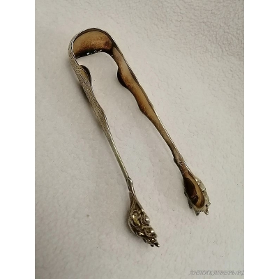 Щипцы. Серебро 950 проба, позолота. Франция