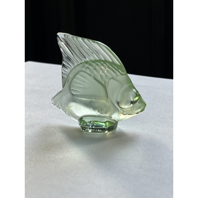 Рыбка рыба опалесцентное стекло Lalique Лалик Франция